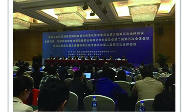 虹潤公司參加全國工業(yè)過程測量控制和自動化標準化技術委員會第五屆第五次全體會議